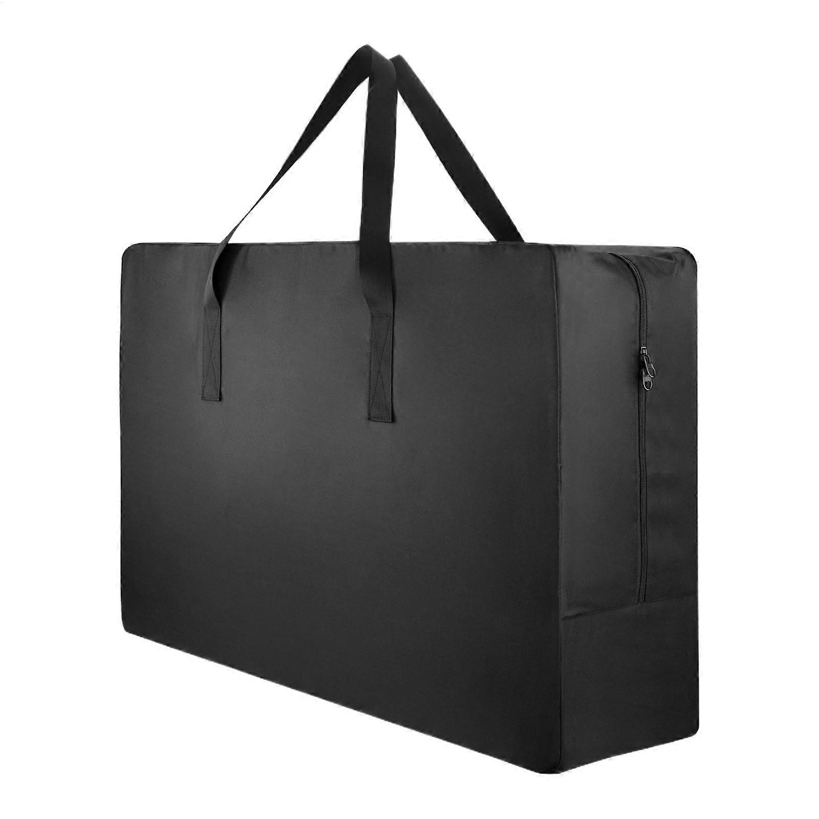 Storage Bag for Camping Cart, Grocery Pouch, Picnics And Road Trips, Zipper And Handle, 31.89x10.24x22.05 Inches