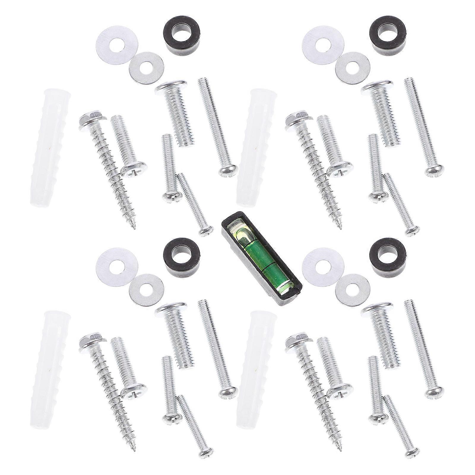 Tv Wall Mount Screws 3 Sets Fit For Diy Users Ideal For Easy Installation With Assorted Color Durable Iron Material