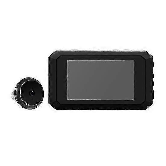 Visual Doorbell Digital Electronic Viewfinder with LCD Screen Night Vision Easy to Install Safety Door Viewer Photo Recording Door Peephole Camera 202