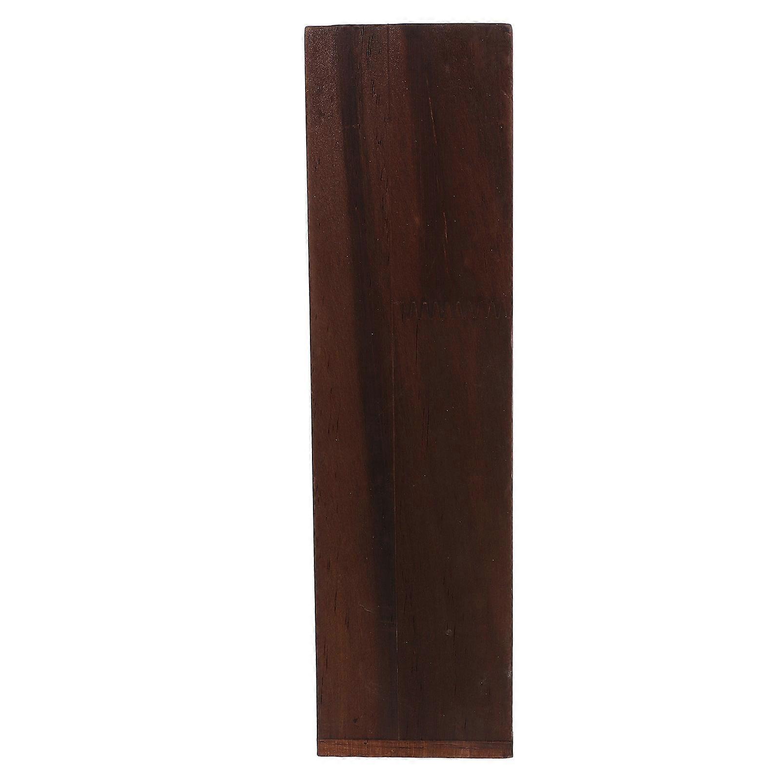 Wood Wall Planter 2Pcs Bohemia Style Decorative Hanging For Home And Office Decoration Coffee Color Rectangular Design Air Purification