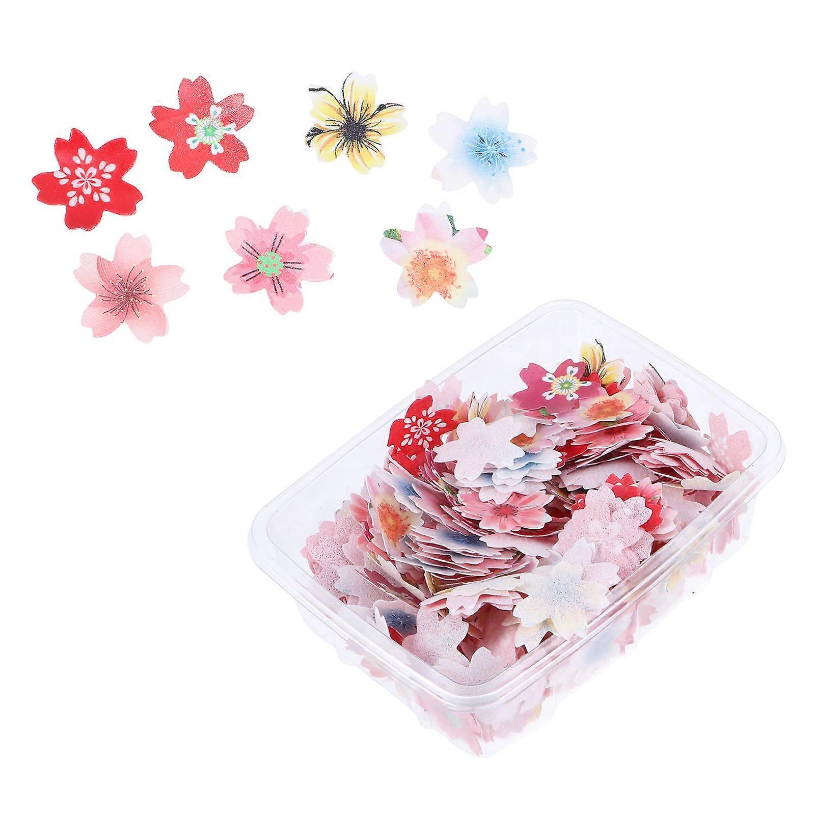 Birthday Cake Decorations Party Toppers Square Shape Bakers Use 2 5cm x 2 5cm x 0 1cm Rice Paper 440Pcs