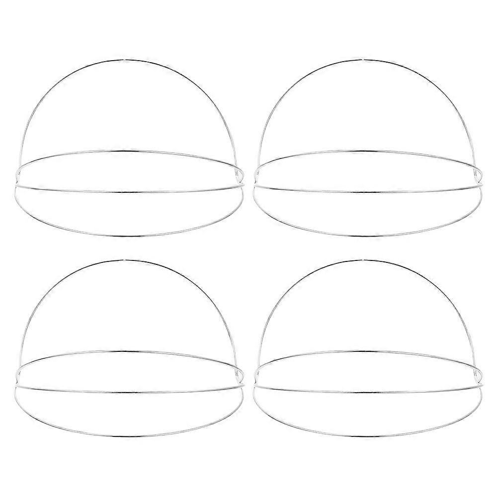 Headband Base Metal Frame for DIY 20Pcs Silver