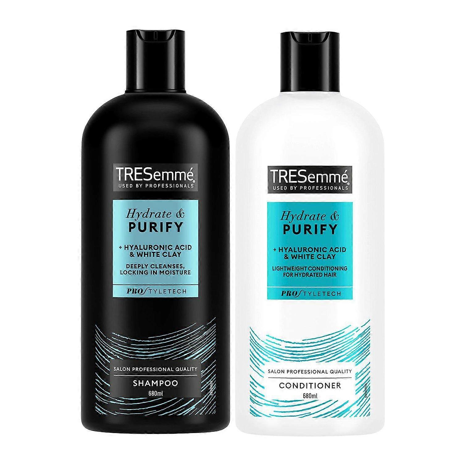 Tresemme Shampoo & Conditioner Bundle 680ml Each - Hydrate & Purify