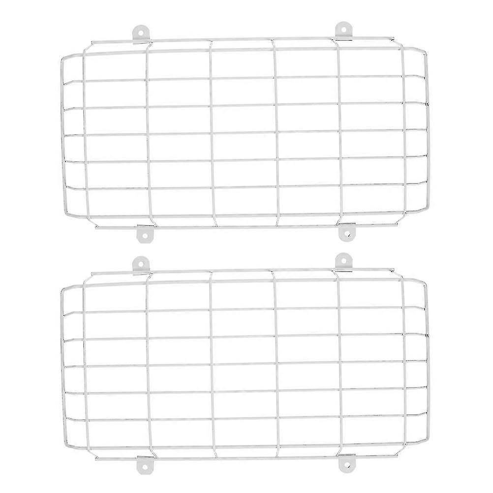 2-Piece Exit Sign Protective Covers for Secure Emergency Lighting in Buildings