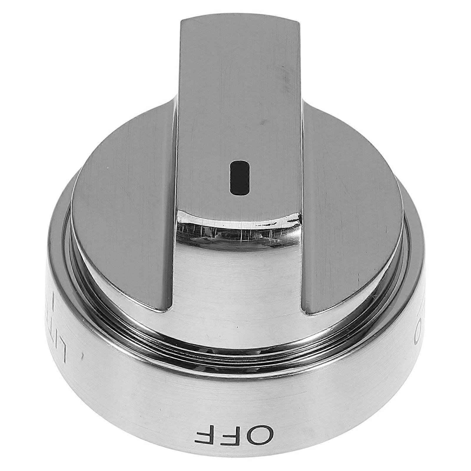 Stainless Steel Oven Stove Knob Replacement Set for Control Switch 4Pcs