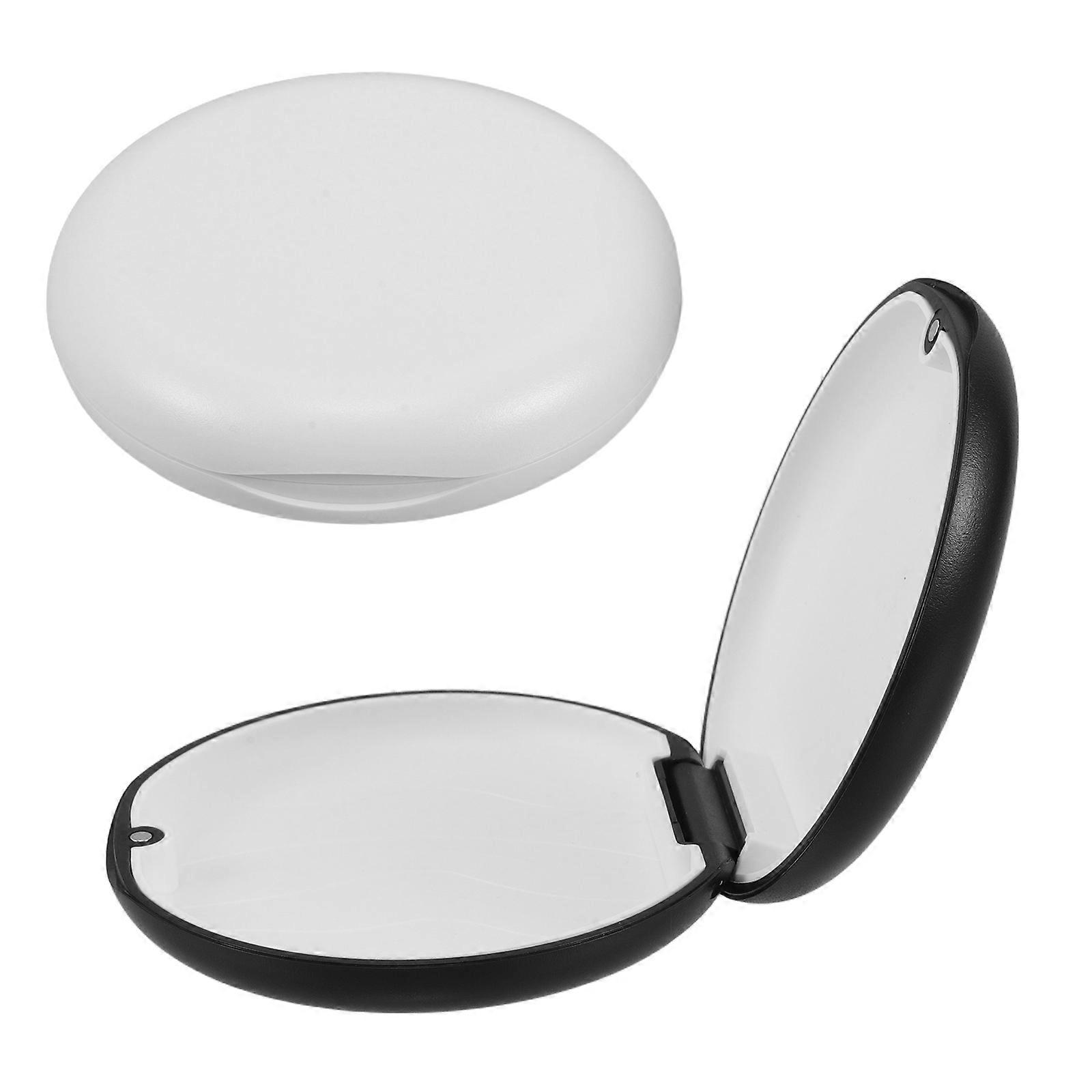 Aligners Protective Case 2Pcs Braces Box Storage For Daily Use Portable ABS TPE Magnetic Closure