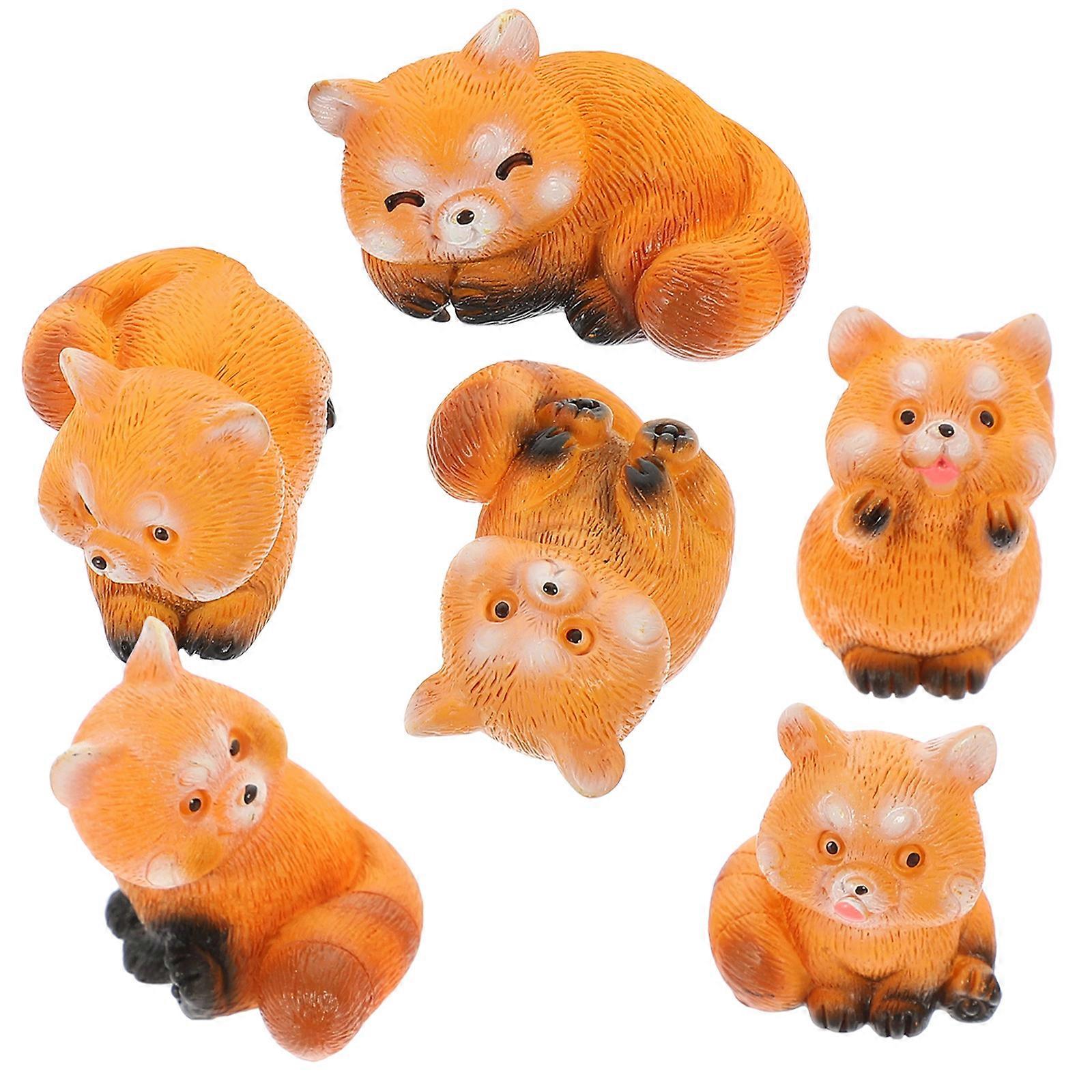 Miniature Animal Figurine Resin Statue for Decor 18Pcs Assorted