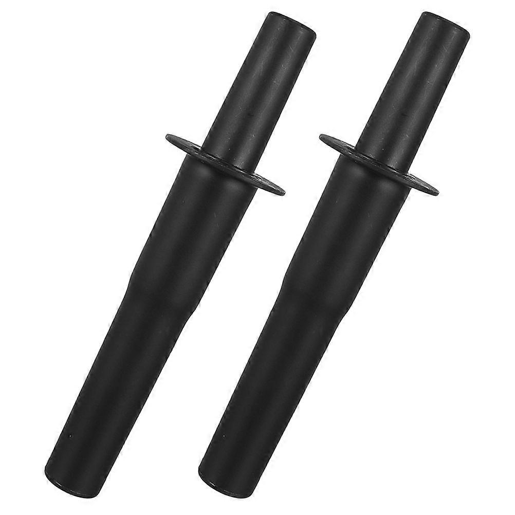 Dishwasher Safe Blender Tamper 2Pcs Replacement Tool For Cooking Enthusiasts Made From Black PP