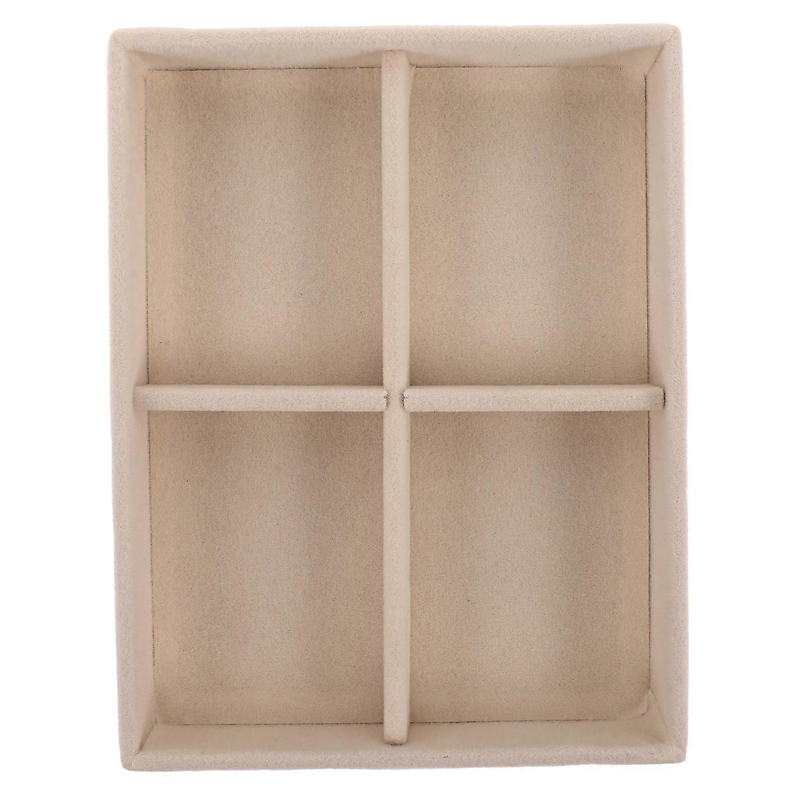 Jewelry Storage Case for Home Use Simple Design Elegant Craftsmanship 1Pack