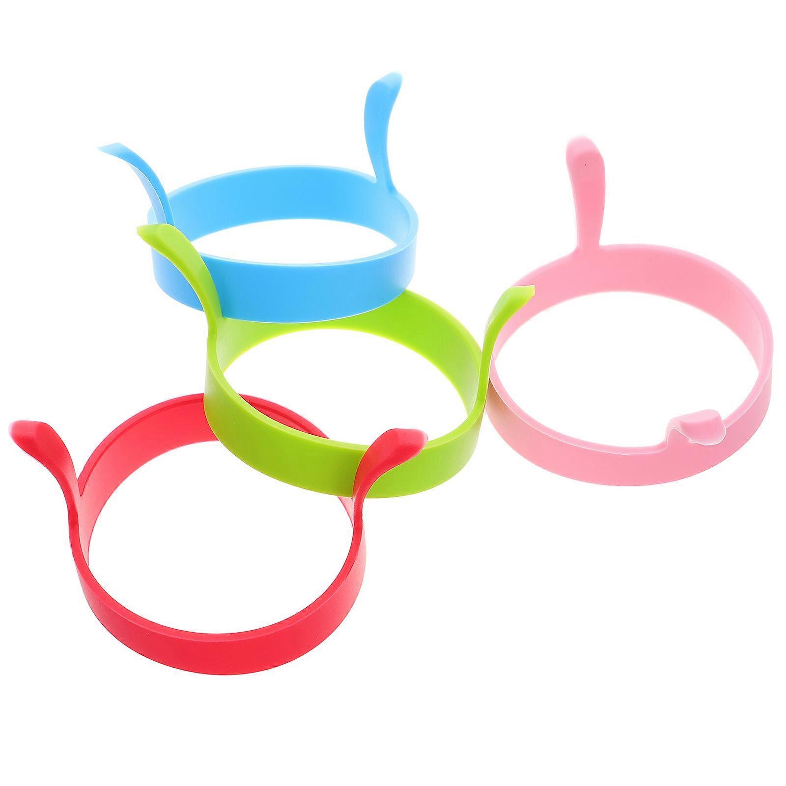 Frying Silicone Egg Molds for Kitchen 12Pcs Nonstick Egg Rings for Cooking