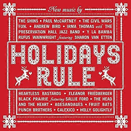 Various Artists - Holidays Rule (Red Transulcent 2LP) [VINYL]