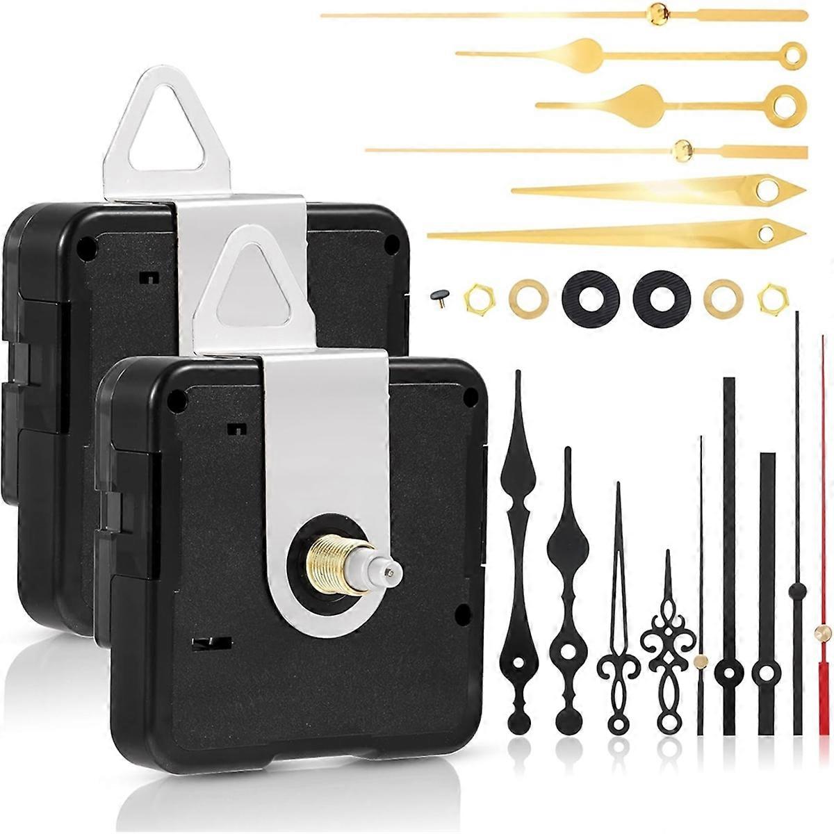 2pcs High Torque Long Shaft Clock Movement Mechanism