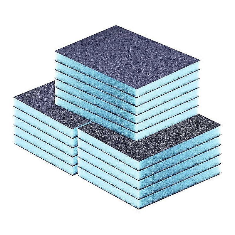 Sanding Sponge, 16Pieces Sanding Blocks(100 120 220 )