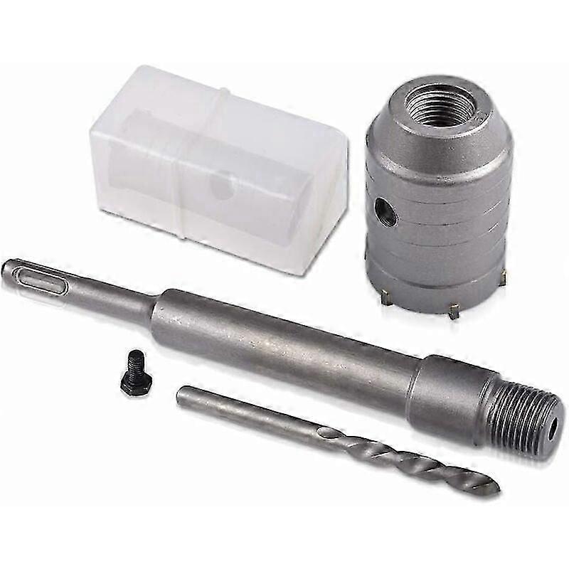 Tungsten Carbide Teeth Drill Bit, High-frequency Welding for Smooth Welding Mouth and Precision Engage, Ideal for Concrete, Brick, and Cement Walls,