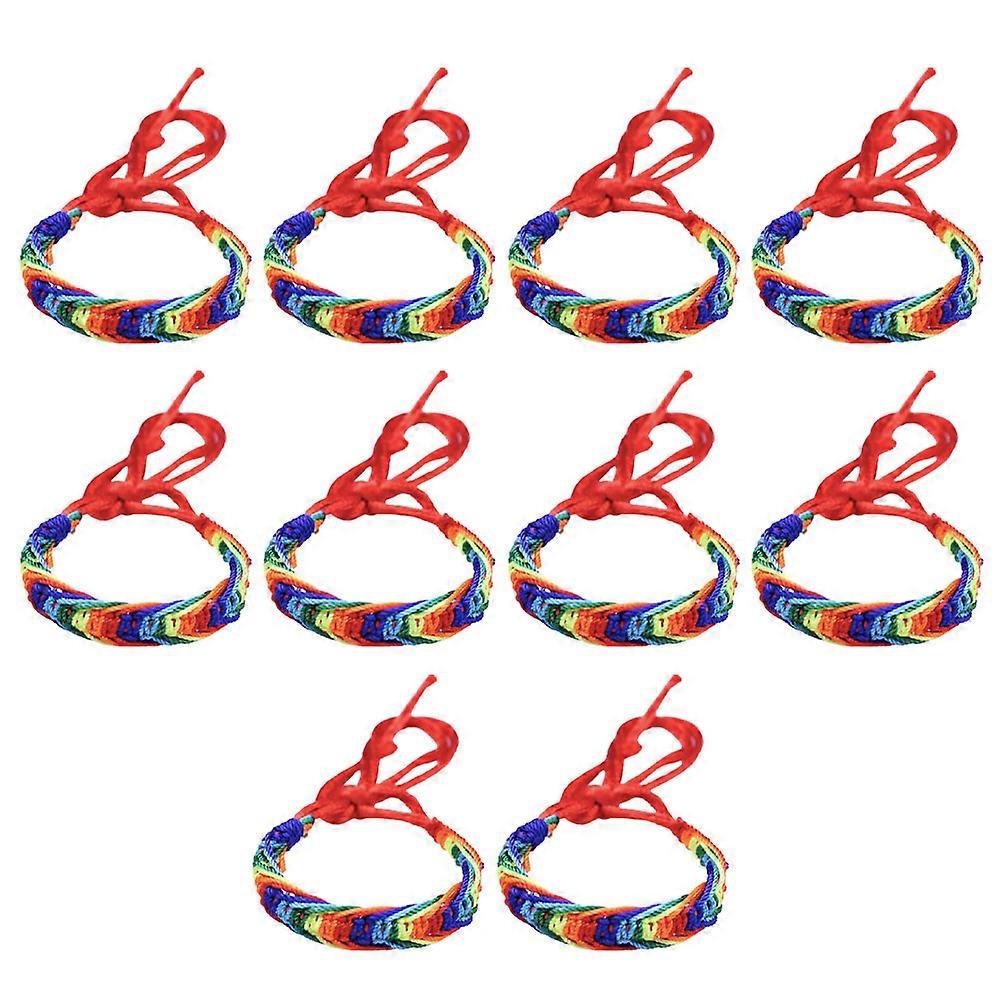 Handmade Weaving Bracelets for Kids with 30Pcs Colorful Handcraft Bracelet Set