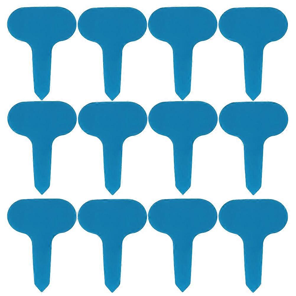 Plant Marker Plastic Garden Label for Plant Tracking 200Pcs Blue T-Type