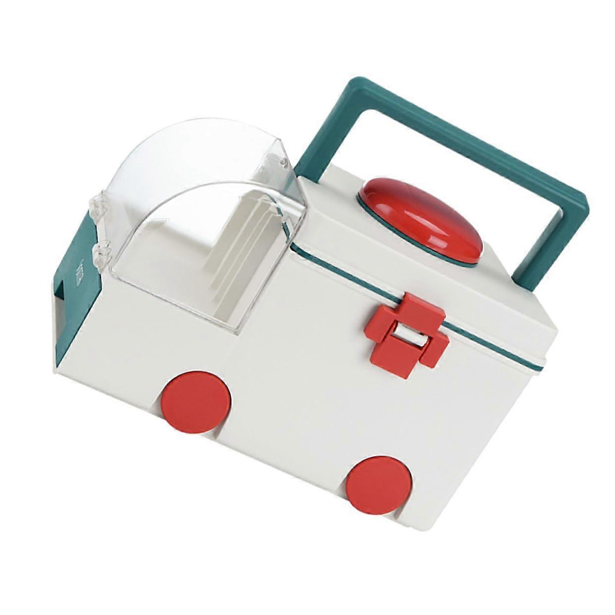 Medical Storage Box Large Capacity Plastic Medicine Case With Handle For Travel And Emergency Use