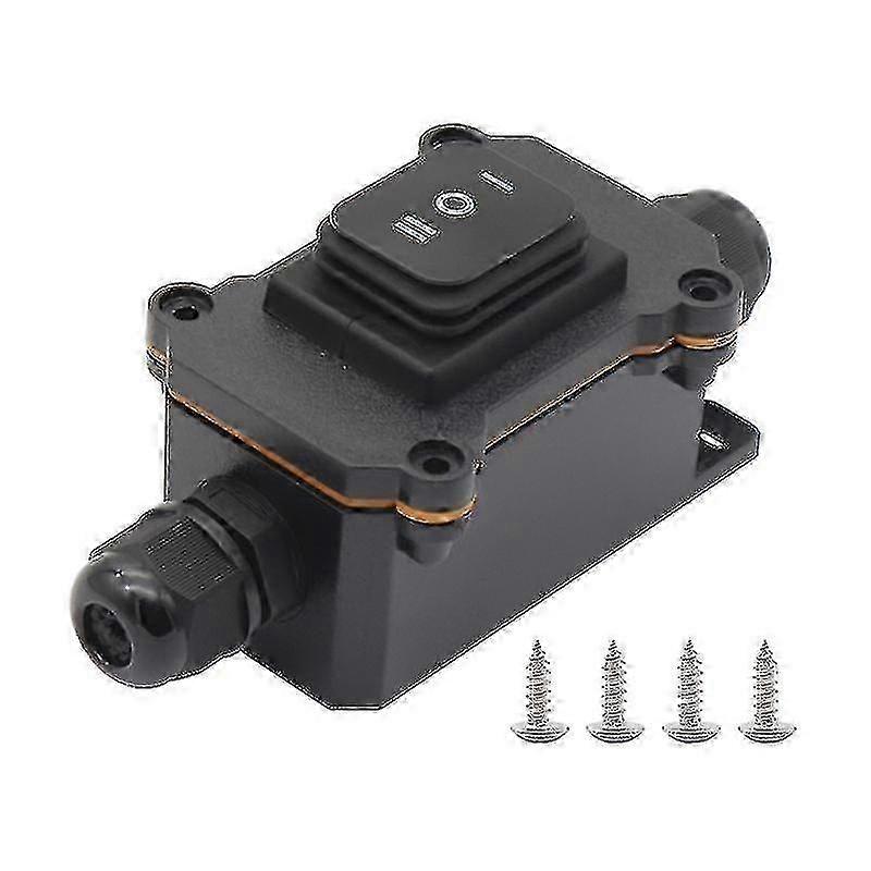 2025 16a High Current Inline Cable Rocker Switch Pg9 Waterproof Ship Type Switch