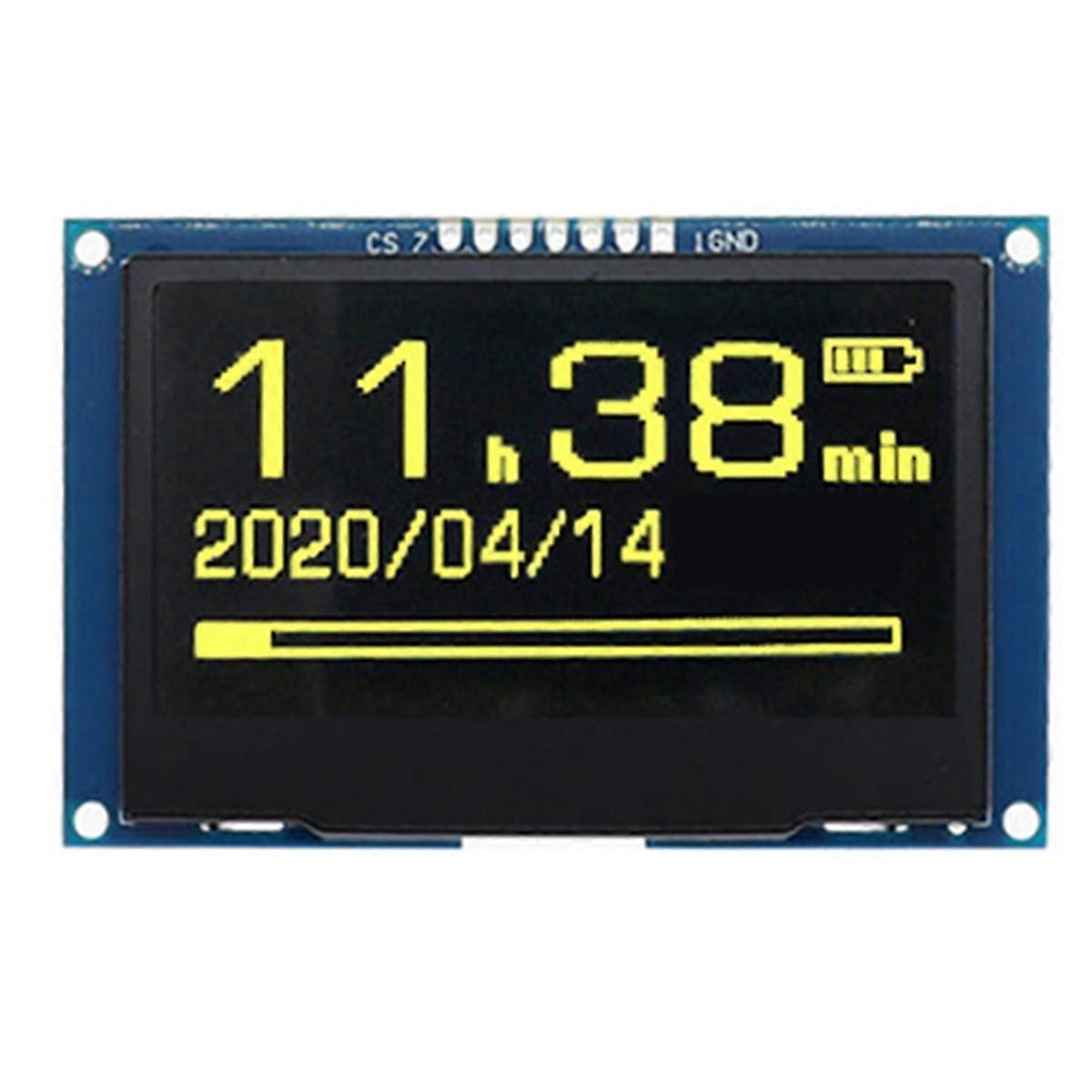 2.42Inch OLED Display Module 128x64, SSD1309 SPI I2C Serial Interface, High Definition LCD Screen