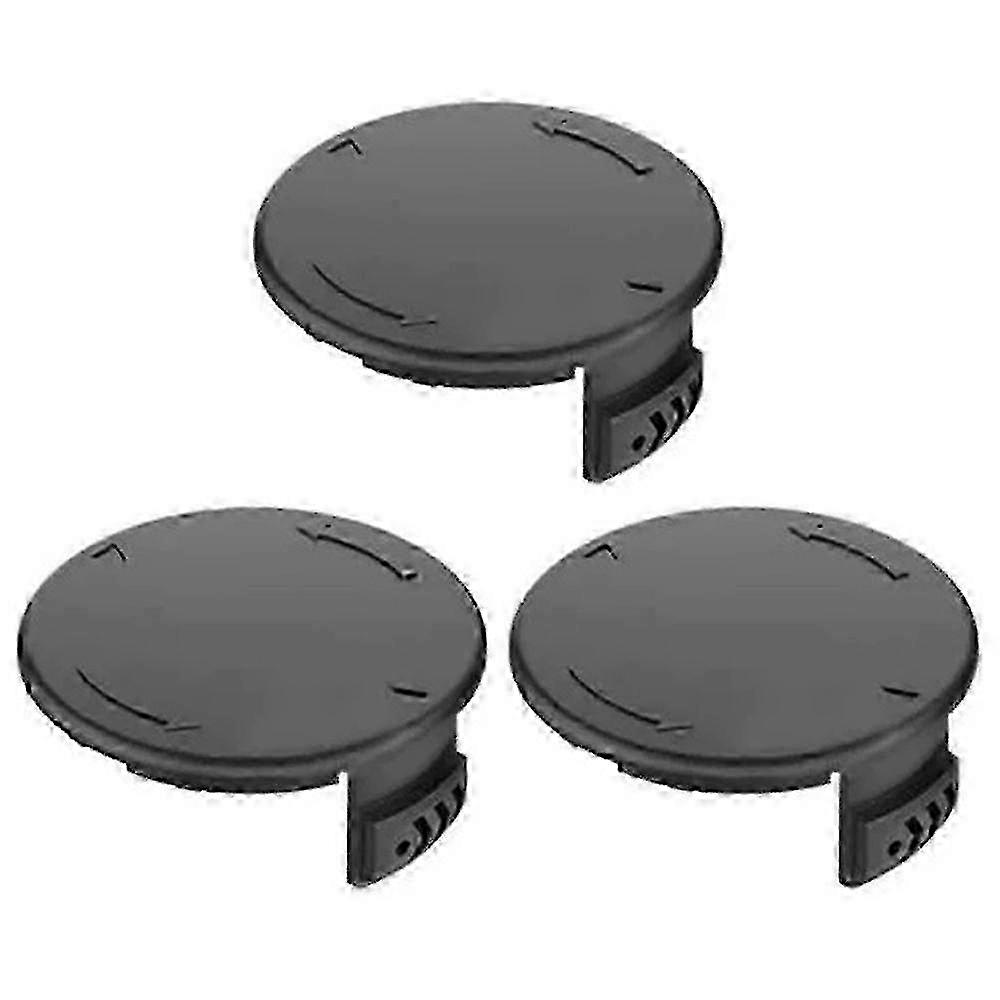 Set Of 3 ABS Plastic Spool Caps for Parkside Lawn Mower Replacement Part TLP-01-1