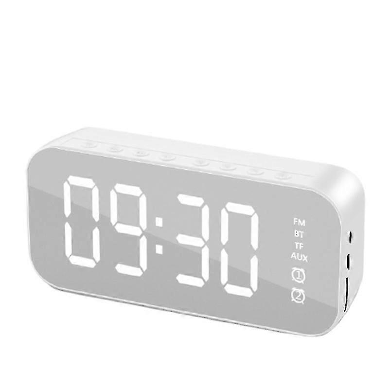 Led Mirror Screen Alarm Clock Watch Table Digital Clock Despertador Wireless Bluetooth 5.0 Mp3 Hifi Speak