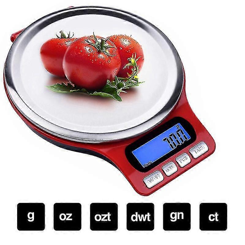 Mini Portable Digital Kitchen Scale Household Weight Measuring Tools Coffee Scale