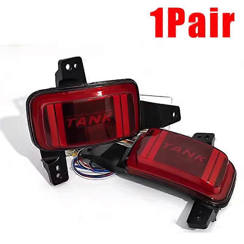 Applicable to Car Parts For Tank 300 2021 2022 2023 2024 Rear Bumper Light Rear Bumper Lamp Assembly With Turn Signal Brake Light Modified
