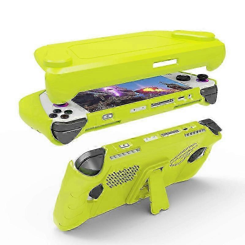 Kickstand Case for Asus Rog Ally Console, Rugged Full Protective Case with Detachable Front Shell for Rog Ally Handheld Console