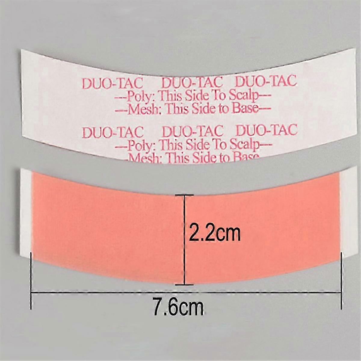 72Pcs/Lot Duo Wig Double Adhesive Tape Super Strong Wig Extension Lace Toupee Strips C with Slitting