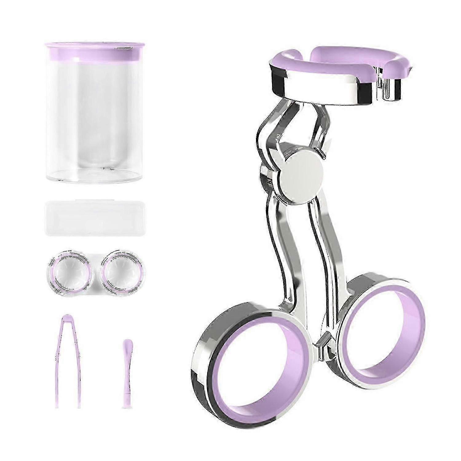 1 Set Con_tact Lens Aid Con_tact Lens Insertion And Remover Tool High Elasticity Silicone Center Axis