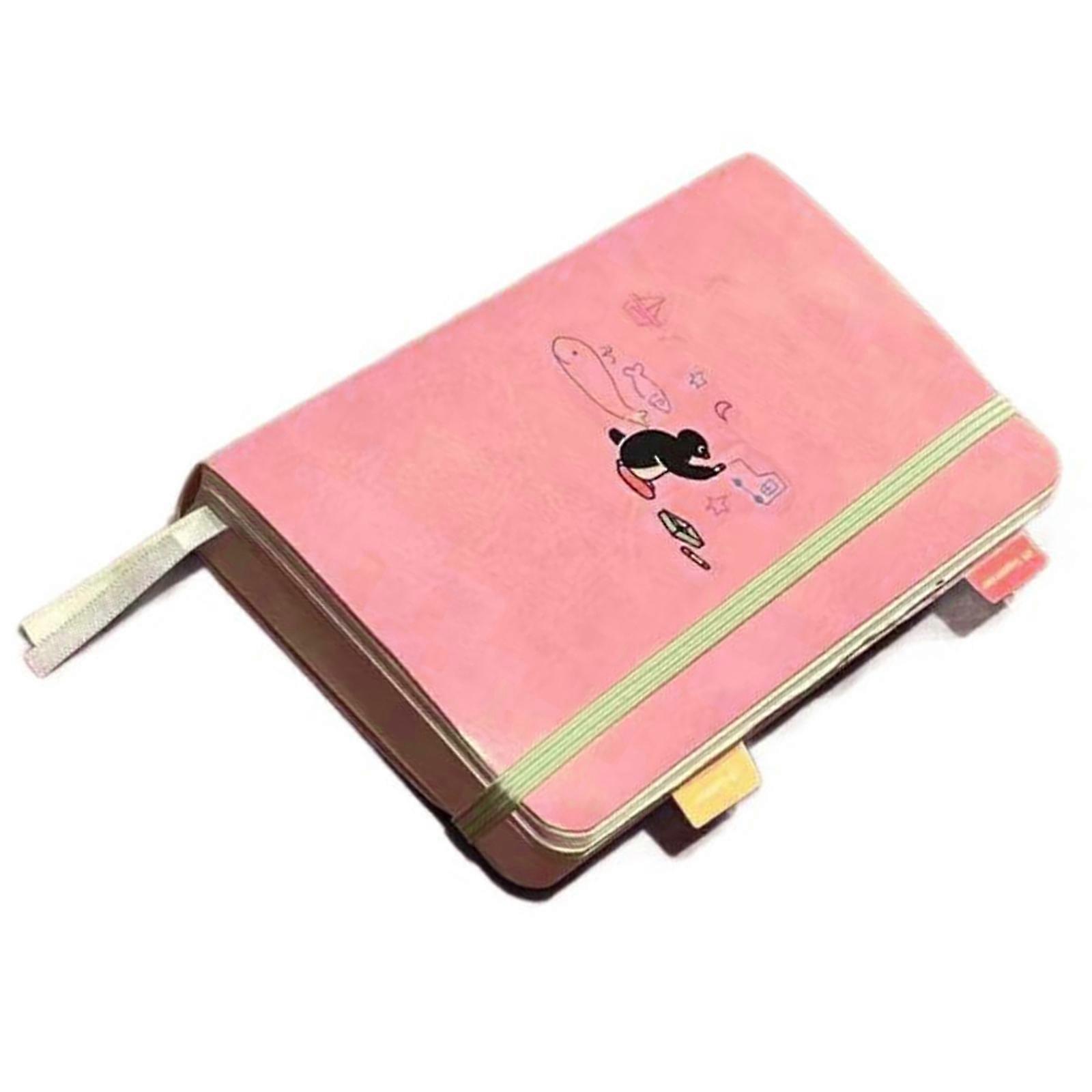 Multipurpose Leather Notebook 360 Pages Writing Notepads Portable Journal For Note Taking Sketching Art Illustrations Multicolor