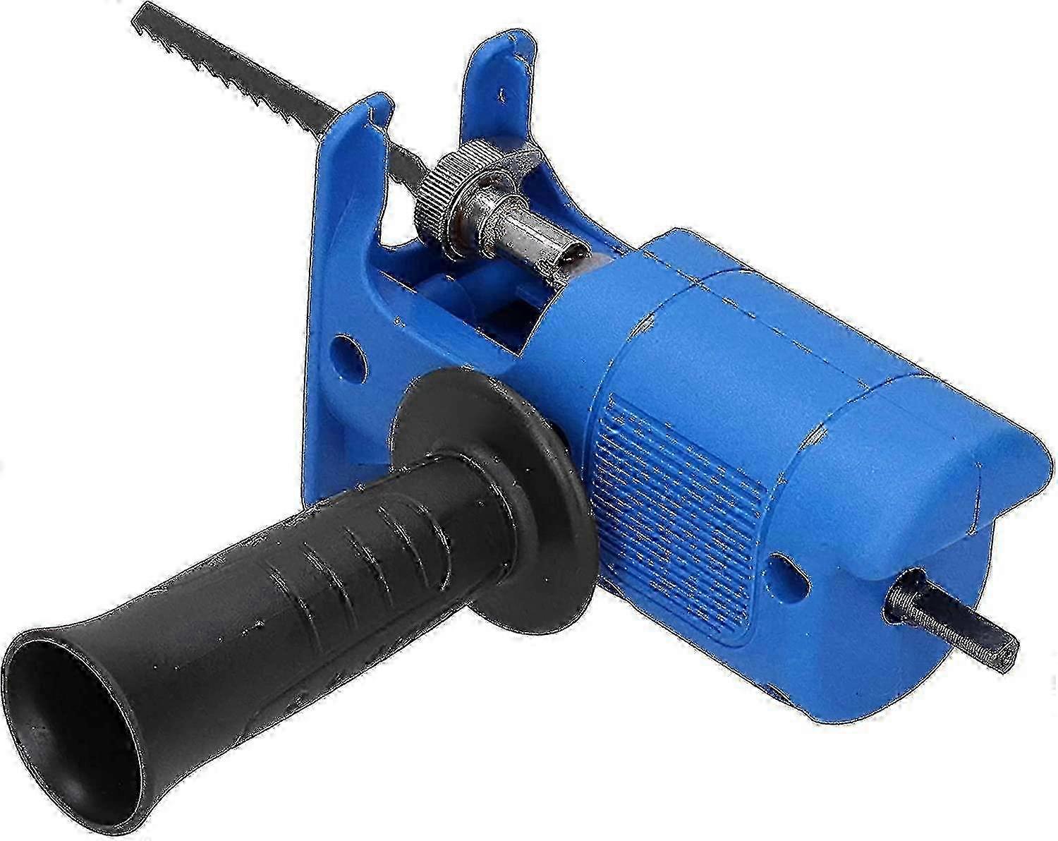 Portable Electric Reciprocating Saw with Jigsaw Function for Woodworking - Household Drill Conversion Tool