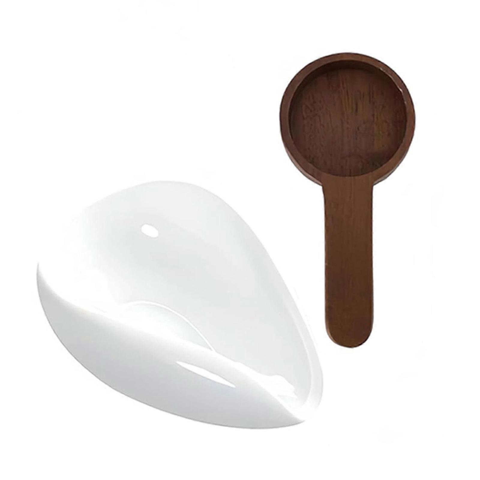 Coffee Bean Scale Plate Coffee Bean Storage Container Convenient Coffee Bean Plate Coffee Tool Set for Espresso Lovers Multicolor