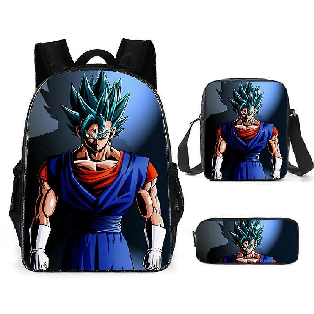 Anime-style backpack, student schoolbag, polyester backpack, shoulder bag
