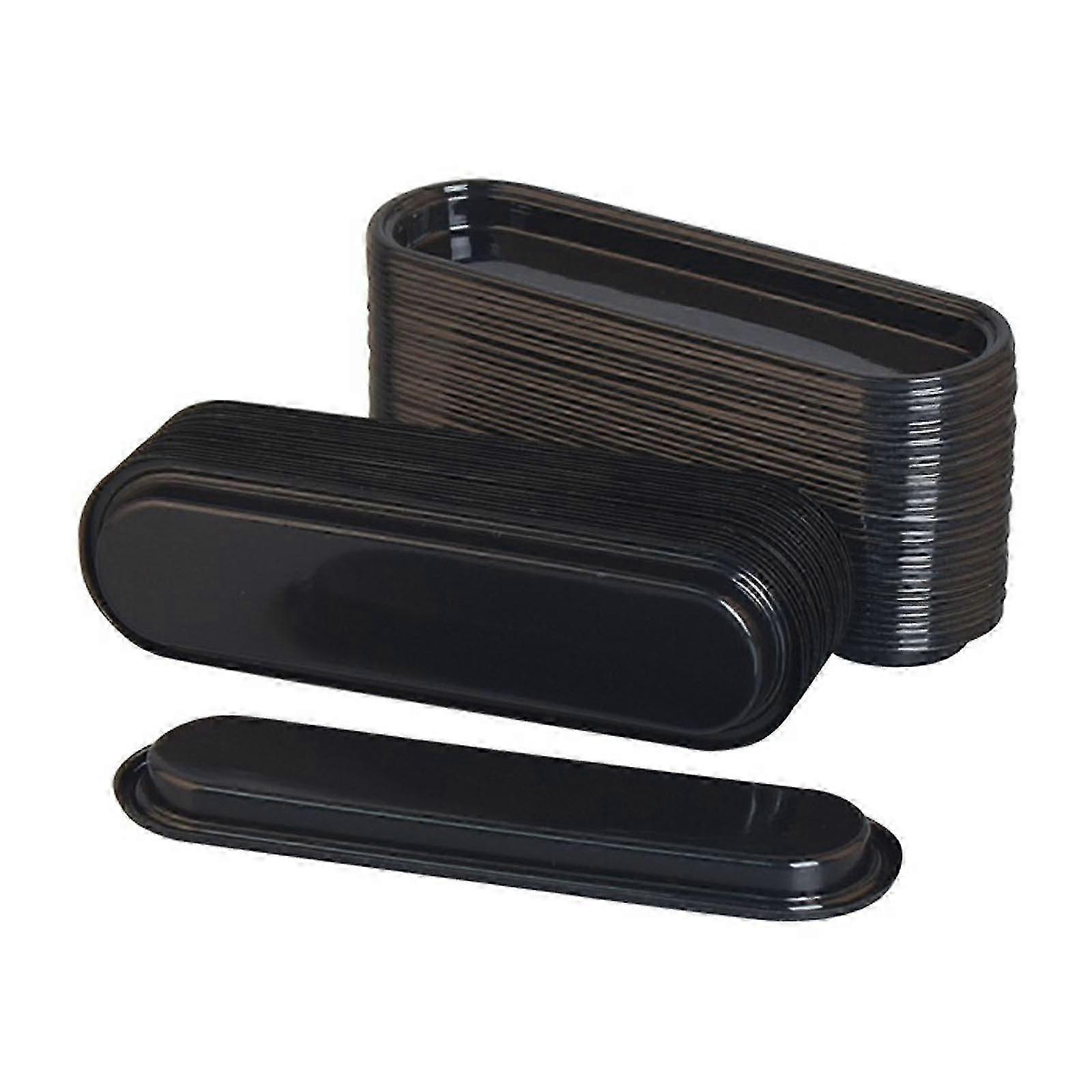 50pcs/set Mousse Cake Boards Oval Shape Mousse Board Tray Decorating Tool