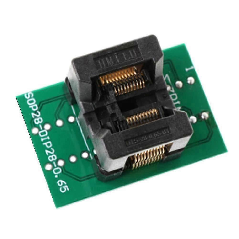 TSSOP20 Burn Block - SSOP20 Chip Test Socket Programming Adapter with OTS28-0.65-01