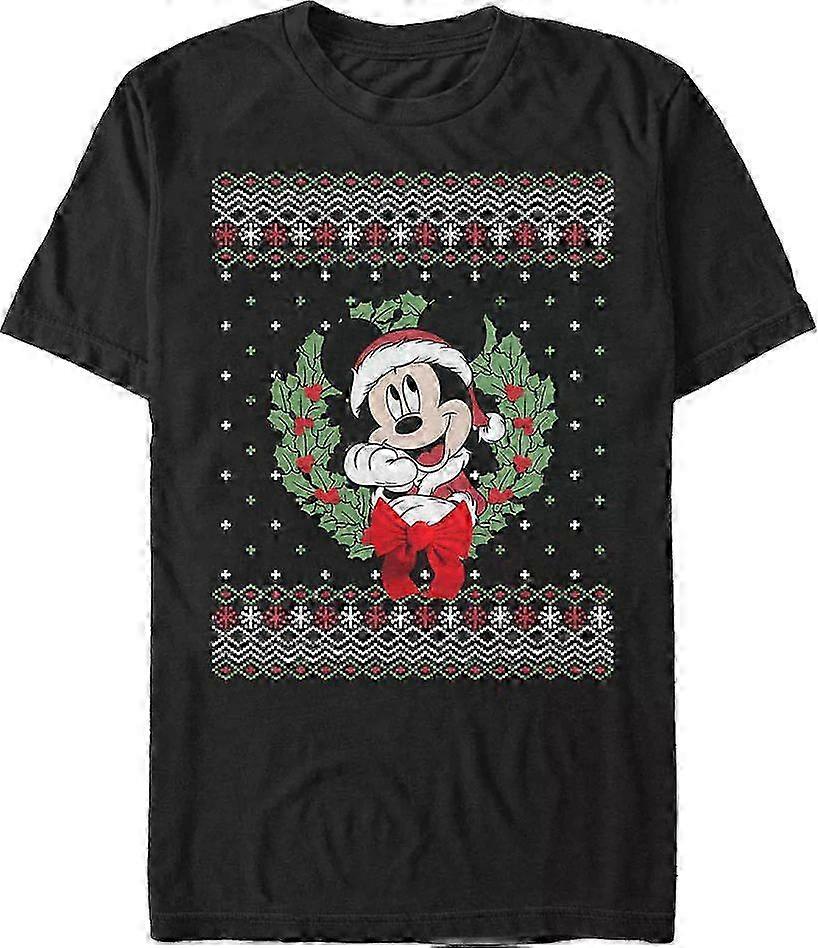 Mickey Mouse Faux Ugly Disney T-shirt Rockinstone