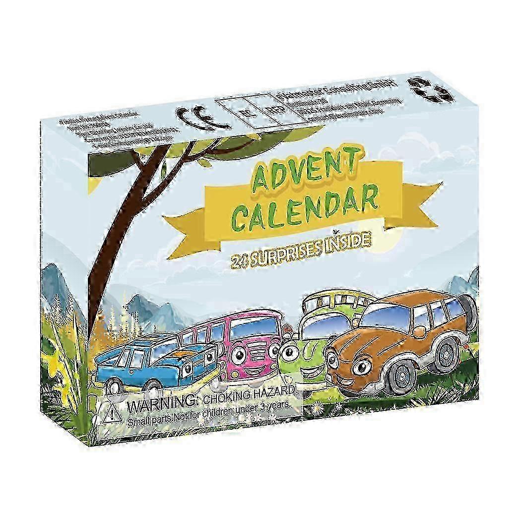 Christmas Advent Calendar for Car with 24 Digital Countdown Days