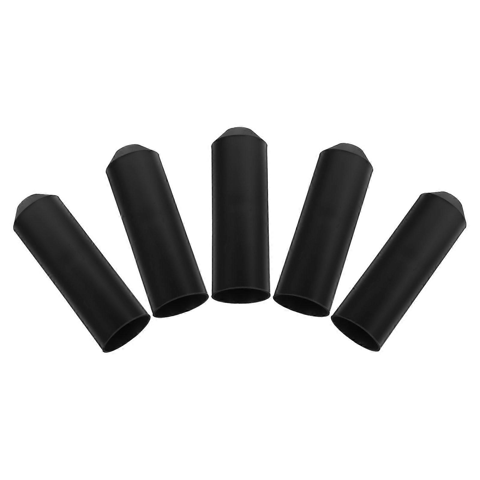 Shrink Caps Heat Shrink End Cap for Electrical Insulation 5Pcs Outdoor Use