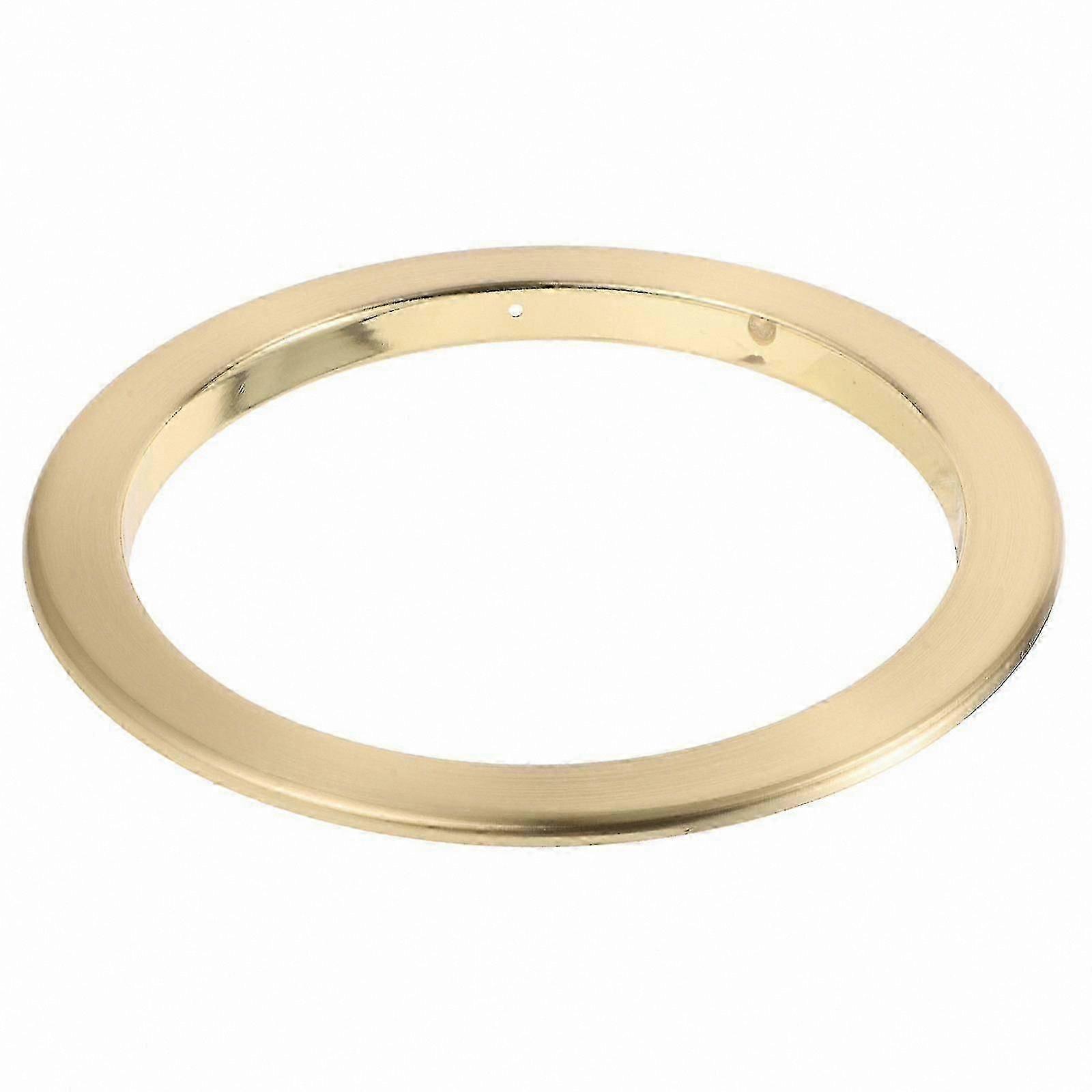 gyllene rostfritt stål infällt soptunna lock för köksbänkskivor avfallshantering lösning 1 set