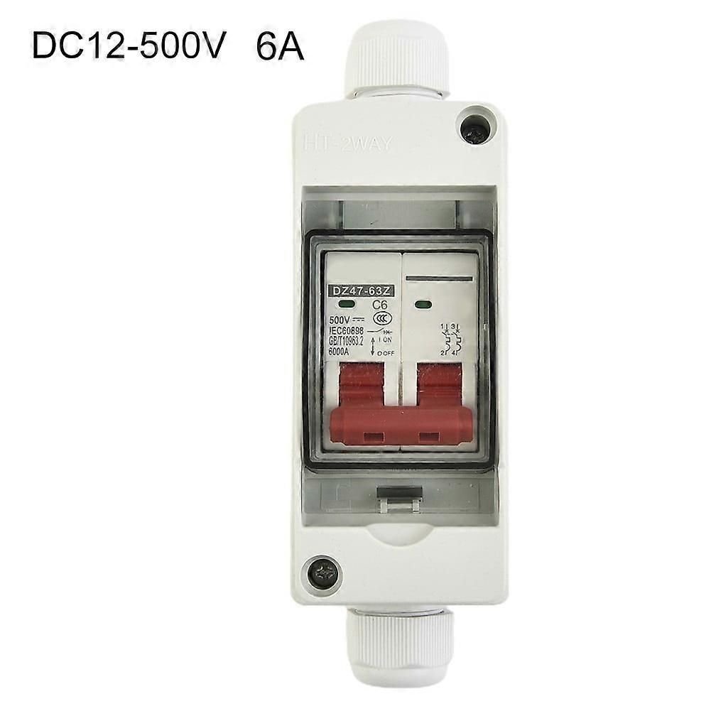 Solar Photovoltaics Battery PV Combiner Box DC Switch Miniature Circuit Breakers