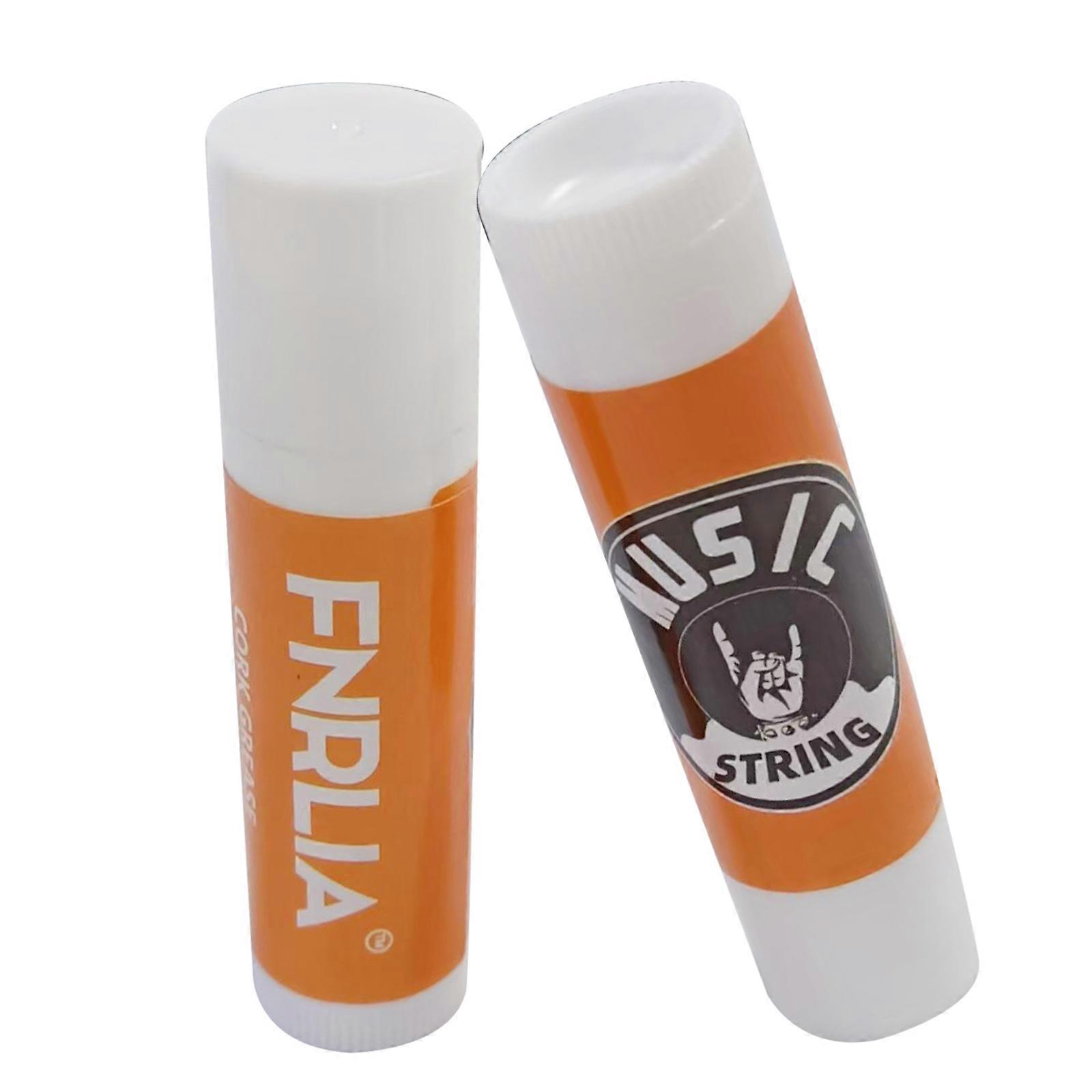 2Pcs Portable Cork Greases Slide Lubricants Musical Instruments Oil Paste for Sax Clarinet Oboe Flute Easy to Use Multicolor