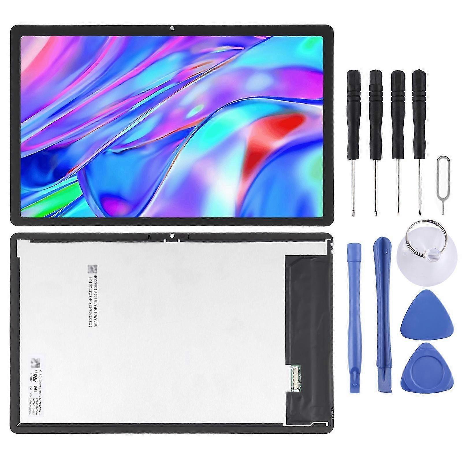 For Lenovo Tab M10 Plus 3rd Gen TB-128FU TB125FU TB128FU TB128XU TB128 TB125 LCD Screen with Digitizer Full Assembly(Black)