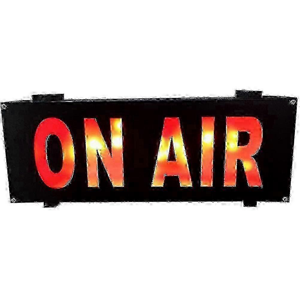 Studio Recording On Air Sign Led Light - Broadcast Warning Sign For Office