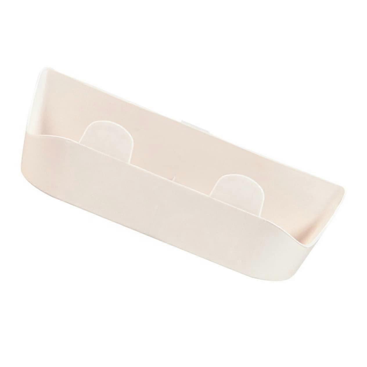 5pcs Wall Mounted Shoe Rack Space Saving Slippers Shelf Adhesive Plastic Storage Organizer