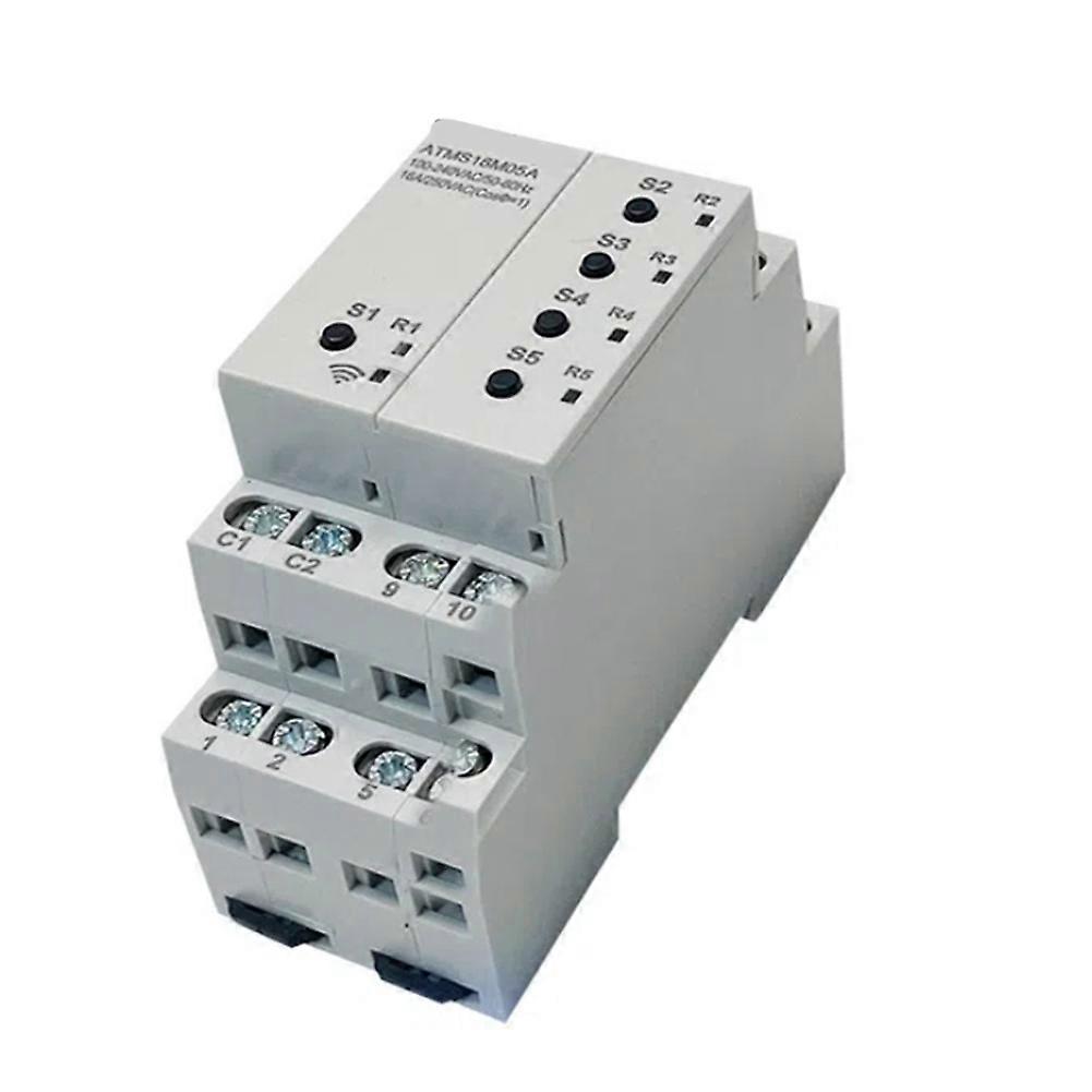 Intelligent Wireless Remote Control Timer ATMS16M05A Mobile Phone Rail Timing Switch