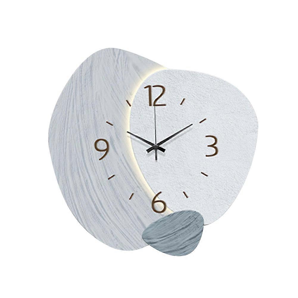 Nordic Wall Clock Home Decor Non Ticking Simple Wall Decor Decorative Clock C