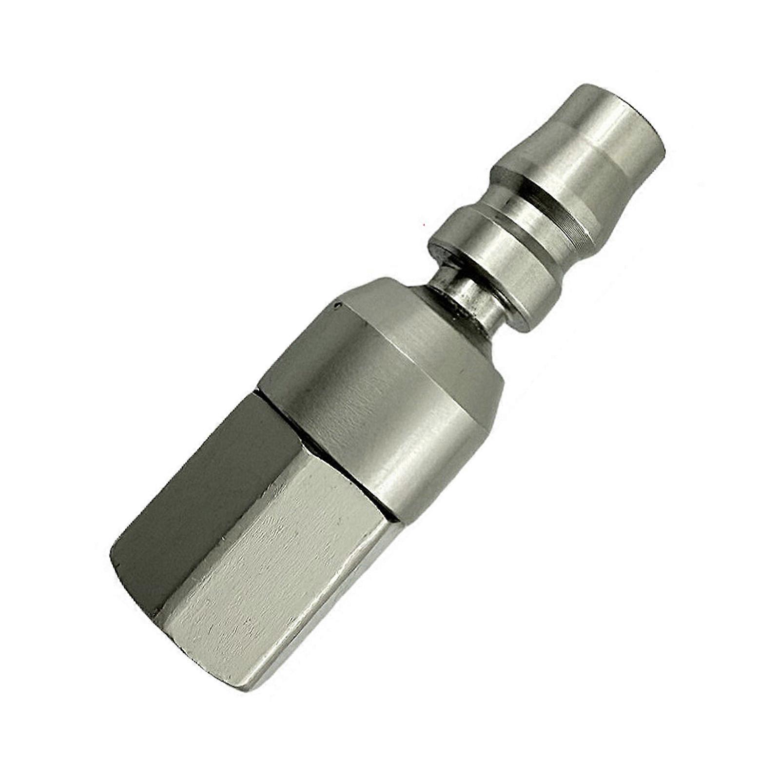 Pneumatic Universal Quick Connector With 360 Degree Rotation For Flexible Air Tool Operation In Confined Areas Multicolor