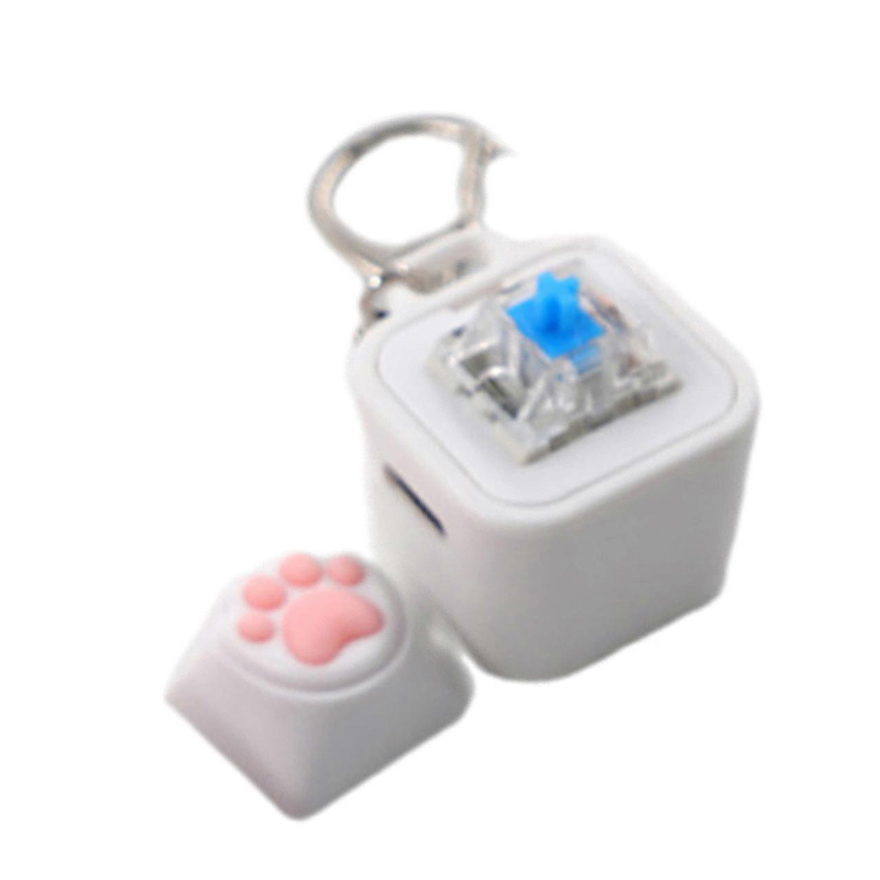 Rechargeable RGB Light Effect Switches Tester Mechanical Keyboards Keycap Axles Test Pendant Fun and Functional Multicolor