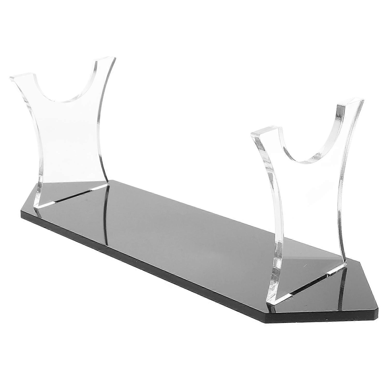 Sword Stand Acrylic for Decor Desktop Holder with Light Effect Display